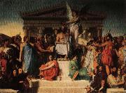 Jean-Auguste Dominique Ingres Apotheosis of Homer oil painting